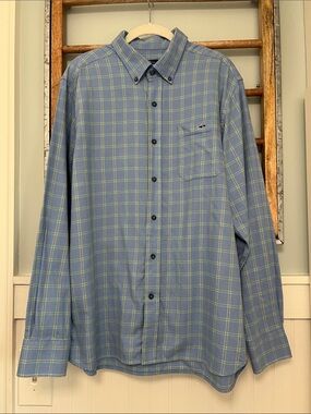 Fish Hippie men’s flannel button down large